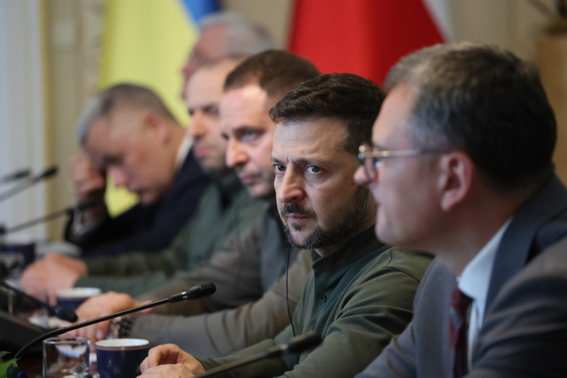 Zelenski podpisane dogovore z državami Zaliva označil za zgodovinske