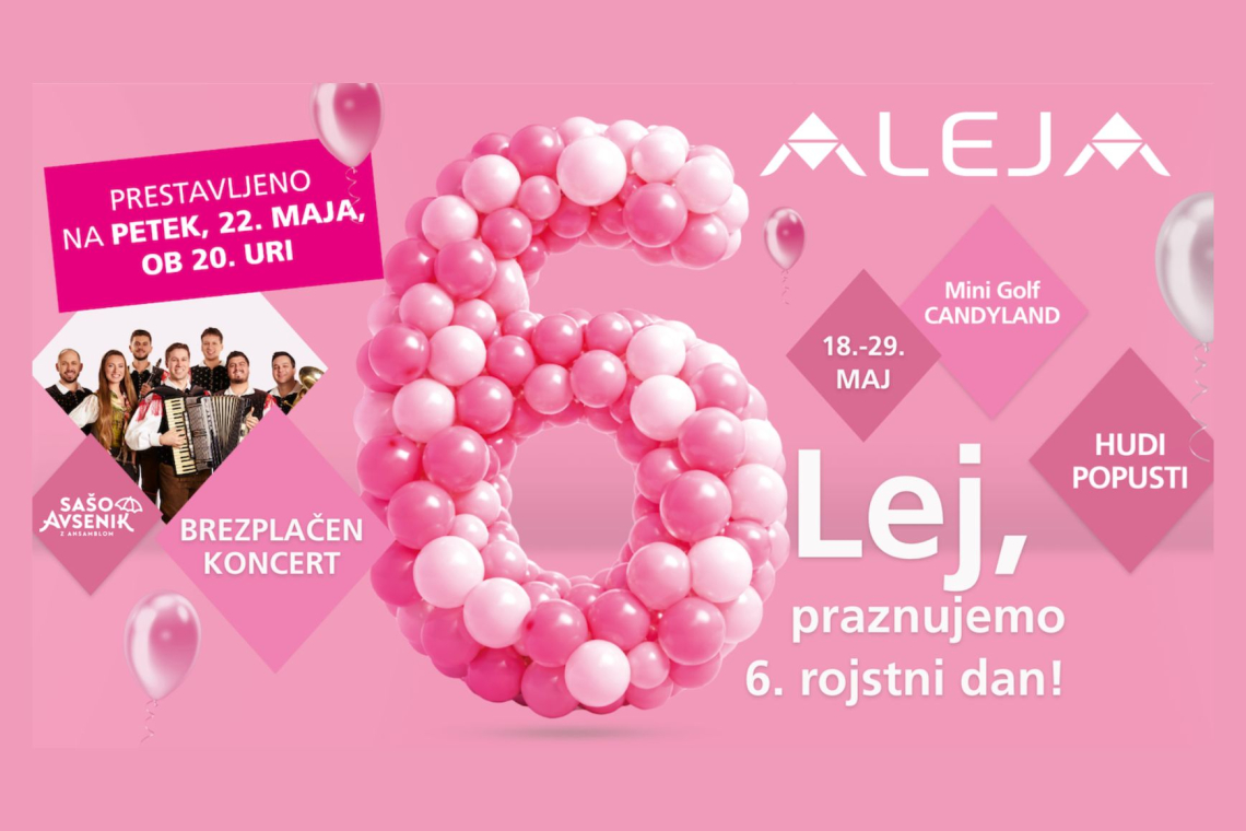 Ansambel Saša Avsenika jutri na brezplačnem koncertu pred ALEJO