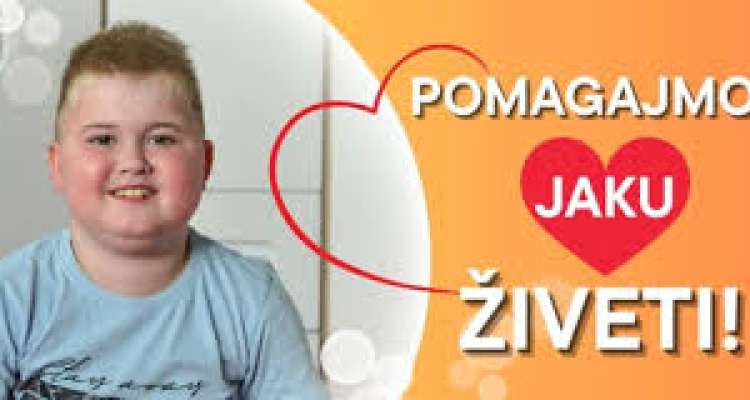 Za zdravljenje devetletnega Jake zbrali 2,5 milijona evrov
