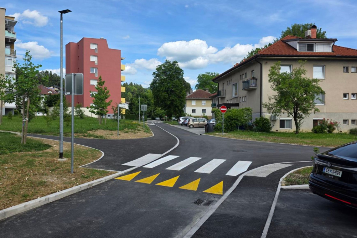 Prenovljeni del Šlandrove ceste odpira vrata varnejšemu prometu