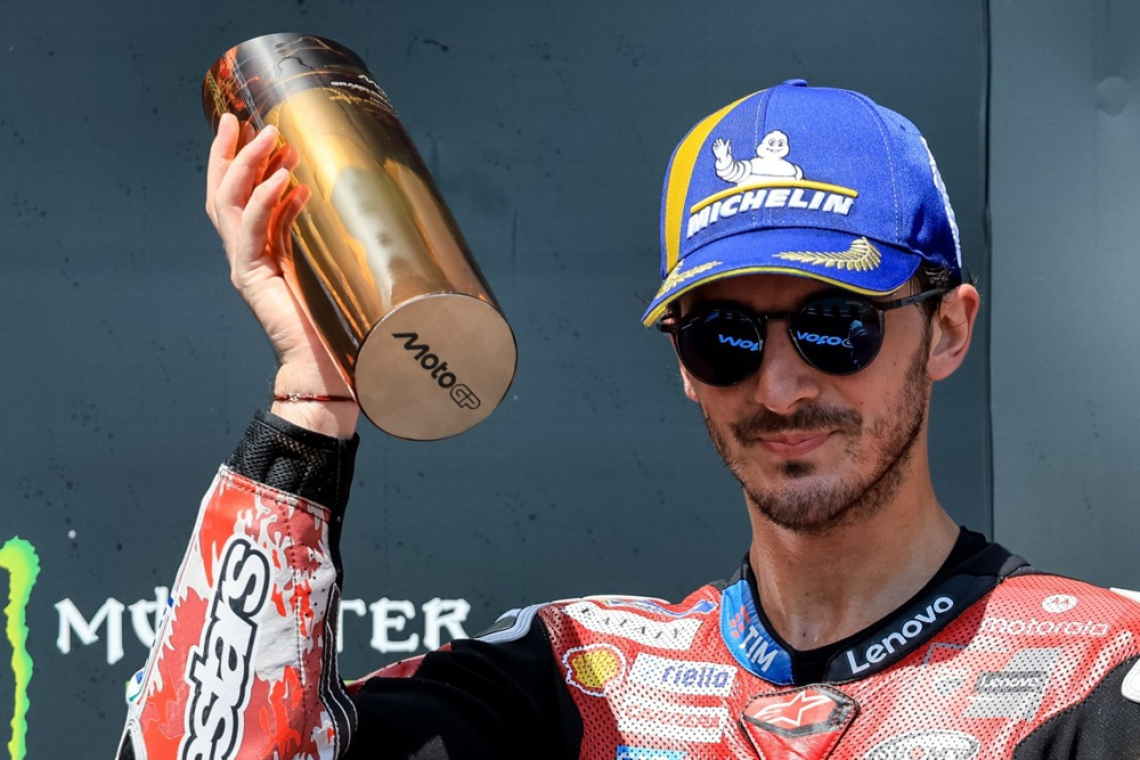 Nekdanji prvak v motoGP Bagnaia zapušča Ducati